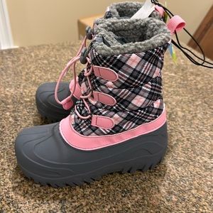 Girls snow boots sz 3